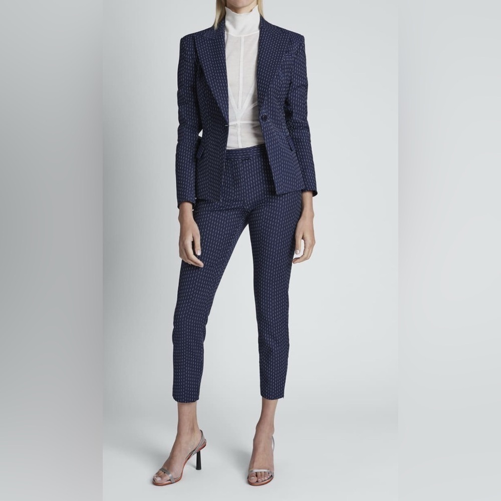 Altuzarra Kaiyo wool blazer jacket navy dash